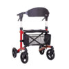 Triumph Escape 5 Triumph Escape Rollator with a compact foldable design, shown with adjustable handles and seat, offering convenient mobility support.