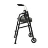 Triumph Essentials-Walker-3-1 Essentials Walker with padded seat, backrest, 5” wheels, cup holder, and cane holder, designed for portability and convenience.