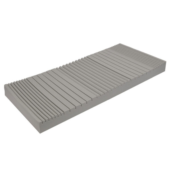 "Protekt 100 Pressure Redistribution Foam Mattress with anti-microbial, fluid-resistant cover and high-density foam for patient comfort.