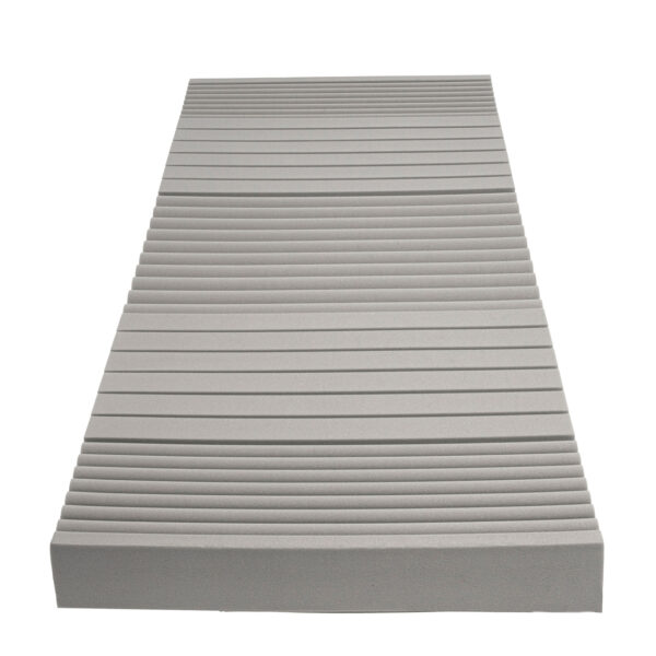 "Protekt 100 Pressure Redistribution Foam Mattress with anti-microbial, fluid-resistant cover and high-density foam for patient comfort.