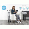 Wonder Walker Plus, a lightweight, foldable walker with ergonomic hand grips, designed for indoor and outdoor use.