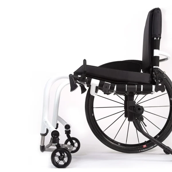TiLite Aero T wheelchair with lightweight, rigid aluminum frame, custom-fit features, designed for comfort and performance.