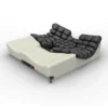 ROHO Hybrid Select Cushion with a combination of air-cell overlay and foam base for advanced stability, pressure relief, and skin protection.