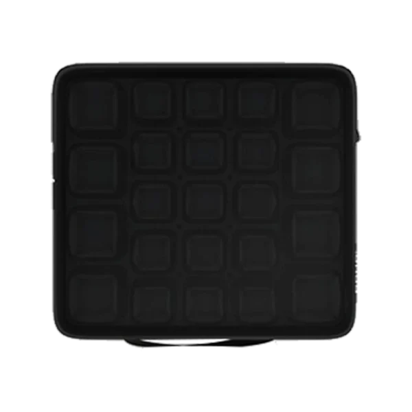 ROHO Mosaic Cushion with lightweight, adjustable air cells for everyday comfort and pressure relief, shown with moisture-resistant cover.
