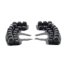 ROHO Toilet Seat Cushion with interconnected air cells, providing pressure relief and comfort for safe bathroom use.