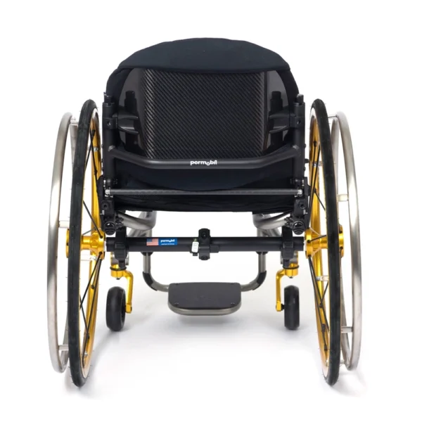 TiLite TRA wheelchair with titanium frame, custom-fit options, and adjustable features for active users.