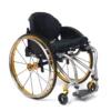 TiLite TRA wheelchair with titanium frame, custom-fit options, and adjustable features for active users.