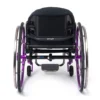 zra-purple-ano-back TiLite ZRa Series 2 rigid wheelchair with a lightweight titanium frame and customizable design for personalized mobility and comfort.