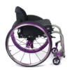 zra-purple-ano-right TiLite ZRa Series 2 rigid wheelchair with a lightweight titanium frame and customizable design for personalized mobility and comfort.