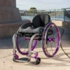 zra-rigid TiLite ZRa Series 2 rigid wheelchair with a lightweight titanium frame and customizable design for personalized mobility and comfort.
