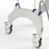 Aquatec Ocean Ergo Shower Commode with ergonomic seat, adjustable armrests and footrests, and compact design for independence and comfort.
