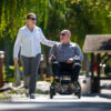 DSC05731 Jazzy Ultra Light Power Chair with an all-carbon fiber frame, ultra-lightweight design, and quick-folding capability for travel-friendly mobility.