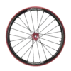 IRC Exeracer Pro Tires 3 IRC Exeracer Pro tires with smooth tread, lightweight design, and non-marking silica compound, shown paired with Spinergy sport wheels.