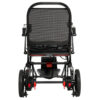 JazzyUltraLight_Rear Jazzy Ultra Light Power Chair with an all-carbon fiber frame, ultra-lightweight design, and quick-folding capability for travel-friendly mobility.