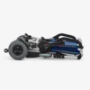Journey Zinger Folding Power Chair, lightweight with dual-lever steering, foldable for portability.