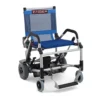 Journey Zinger Folding Power Chair, lightweight with dual-lever steering, foldable for portability.