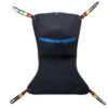 Lumes Full Body Sling 2 Lumex Full-Body Sling with fully padded fabric, full head and neck support, and compatibility with 4-point spreader bars for safe and comfortable patient transfers.
