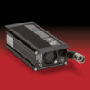 MK Battery 5 Amp Charger with LED indicators, compact design, and advanced safety features, designed for 24V sealed GEL/AGM batteries.