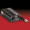 MK Battery 8 Amp Charger with LED indicators, compact design, and advanced safety features, designed for 24V sealed GEL/AGM batteries.