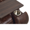 Titan PR-449 Lift Chair with Twilight technology in a lay-flat position, featuring a stylish, padded seat, adjustable headrest, and durable upholstery.