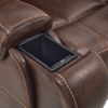 Titan PR-449 Lift Chair with Twilight technology in a lay-flat position, featuring a stylish, padded seat, adjustable headrest, and durable upholstery.