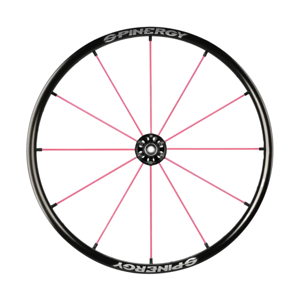 Spinergy Lite Extreme - LX wheels with 12 durable PBO spokes, lightweight design, and customizable colors, perfect for daily wheelchair use.