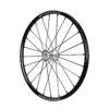 Spinergy SPOX Sport (SL) wheels with 24 PBO fiber spokes, optimized for speed and lightweight performance, shown on a sports wheelchair.
