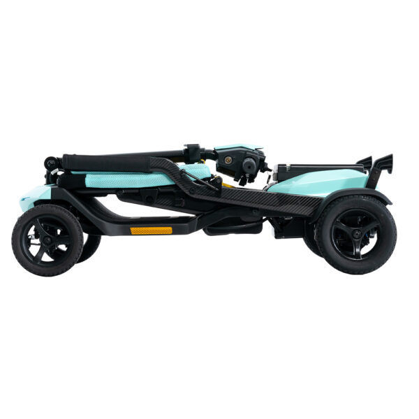 Go Go Super Portable Scooter with compact folding design, lightweight frame, and Charge360 magnetic charging system for travel-friendly mobility.