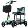Go Go Super Portable Scooter with compact folding design, lightweight frame, and Charge360 magnetic charging system for travel-friendly mobility.