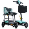 Go Go Super Portable Scooter with compact folding design, lightweight frame, and Charge360 magnetic charging system for travel-friendly mobility.