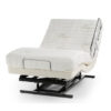Supernal 3 Hi-Low Bed with hidden electric components, reclining mechanism, and backlit wireless control, available in Twin, Full, and Queen sizes.