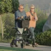 UPWalker Original – 2 UPWalker Original upright walker with cushioned armrests, backrest, and personal bag for improved posture, mobility, and independence.