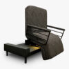 UpBed – 9 UPbed Independence motorized lift bed with memory foam mattress and 90° rotation.