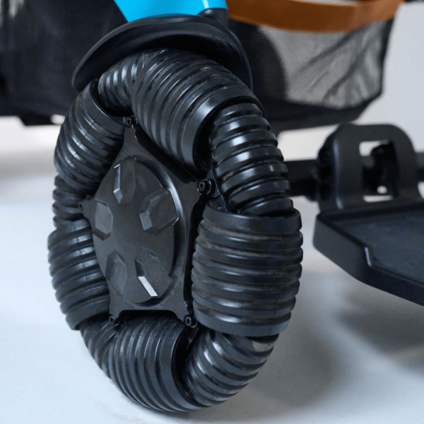Golden Ally Pro smart power wheelchair, featuring foldable design, memory foam seat, omni-directional wheels, and advanced mobility features.