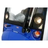 Shoprider Flagship mobility scooter with enclosed canopy, key-locking doors, full suspension, and wiper system for all-weather luxury transportation.
