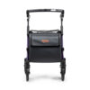 Rollz Flex 2 – 3 The Rollz Flex 2, a lightweight and stylish rollator walker with a seat, featuring soft tires, a large shopping bag, and a modern design for everyday use.