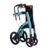 Rollz Motion Performance in jungle green, featuring a padded seat, pneumatic rear tires, and foam-filled front tires for smooth all-terrain mobility.
