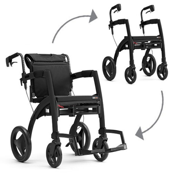 Rollz Motion Performance in jungle green, featuring a padded seat, pneumatic rear tires, and foam-filled front tires for smooth all-terrain mobility.