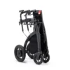 Rollz Motion Electric, a sleek 3-in-1 rollator, transport chair, and electric wheelchair, lightweight and foldable for ease of use and independence.