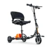 SuperHandy Passport Mobility Scooter with lightweight aluminum frame, foldable design, and dual 48V lithium-ion batteries.