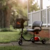 SuperHandy Passport Mobility Scooter with lightweight aluminum frame, foldable design, and dual 48V lithium-ion batteries.