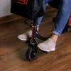 SuperHandy Passport Mobility Scooter with lightweight aluminum frame, foldable design, and dual 48V lithium-ion batteries.