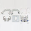 Aquatec Ocean Ergo XL 10 Aquatec Ocean Ergo XL Shower Commode Chair with ergonomic seat, rust-proof frame, and adjustable footrests.