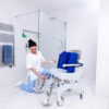 Aquatec Ocean Ergo XL 9 Aquatec Ocean Ergo XL Shower Commode Chair with ergonomic seat, rust-proof frame, and adjustable footrests.