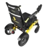 Forcemech Navigator PRO 2025 – A premium foldable power wheelchair with rear anti-tipping wheels, brushless motors, and a sleek, travel-friendly design.
