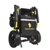Forcemech Navigator PRO 2025 – A premium foldable power wheelchair with rear anti-tipping wheels, brushless motors, and a sleek, travel-friendly design.