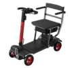 Forcemech Traveler – A sleek, ultra-lightweight travel scooter with LED lights, turn signals, and a quick-folding design.