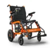 GoRide Electric Wheelchair in black and silver, featuring ultra-light aluminum frame, dual 250W motors, and push-start controls.