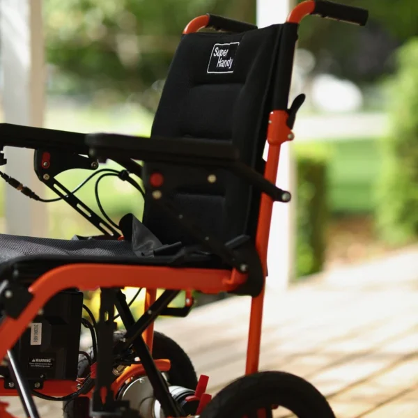 GoRide Electric Wheelchair in black and silver, featuring ultra-light aluminum frame, dual 250W motors, and push-start controls.