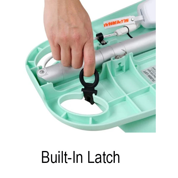 A compact and portable SuperHandy GoRise LT floor lift with a 330 lb capacity, lightweight 19 lb frame, and an IP68 waterproof rating for safe lifting in any environment.
